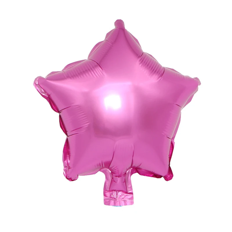 10 Stück 10 Zoll Roségold Silber Folien-Sternballons Geburtstag Hochzeit Weihnachten Party Dekoration Baby-Shower Zubehör Kinder Globos – Detail 8