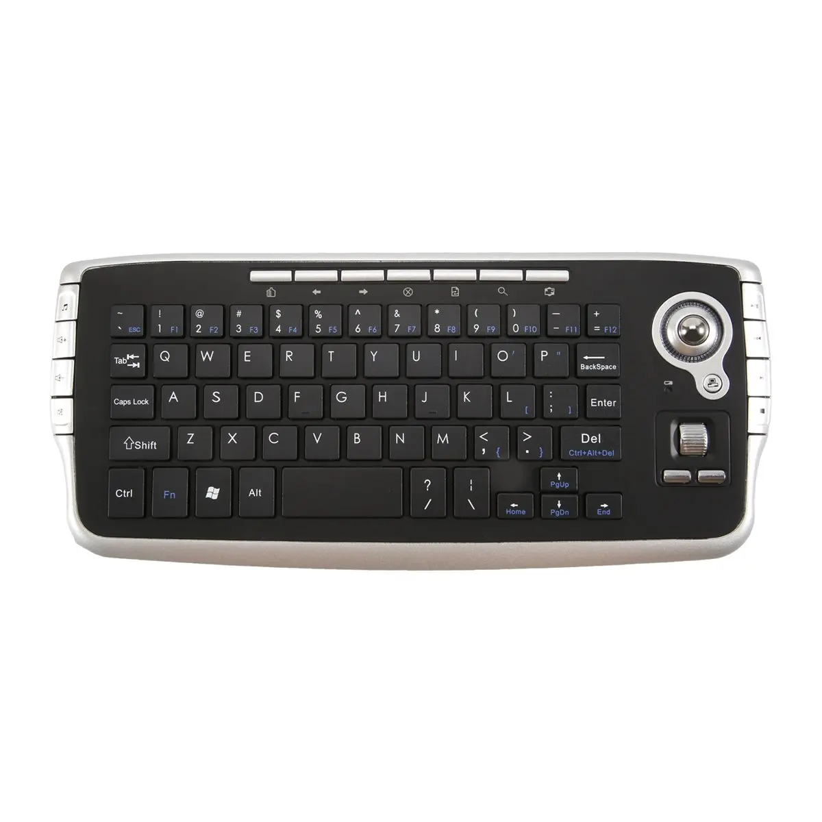 DT[Set of ]D288-2.4GHz Wireless Keyboard with Trackball Mouse Scroll Wheel Remote Control for Android TV BOX Smart TV PC Noteboo