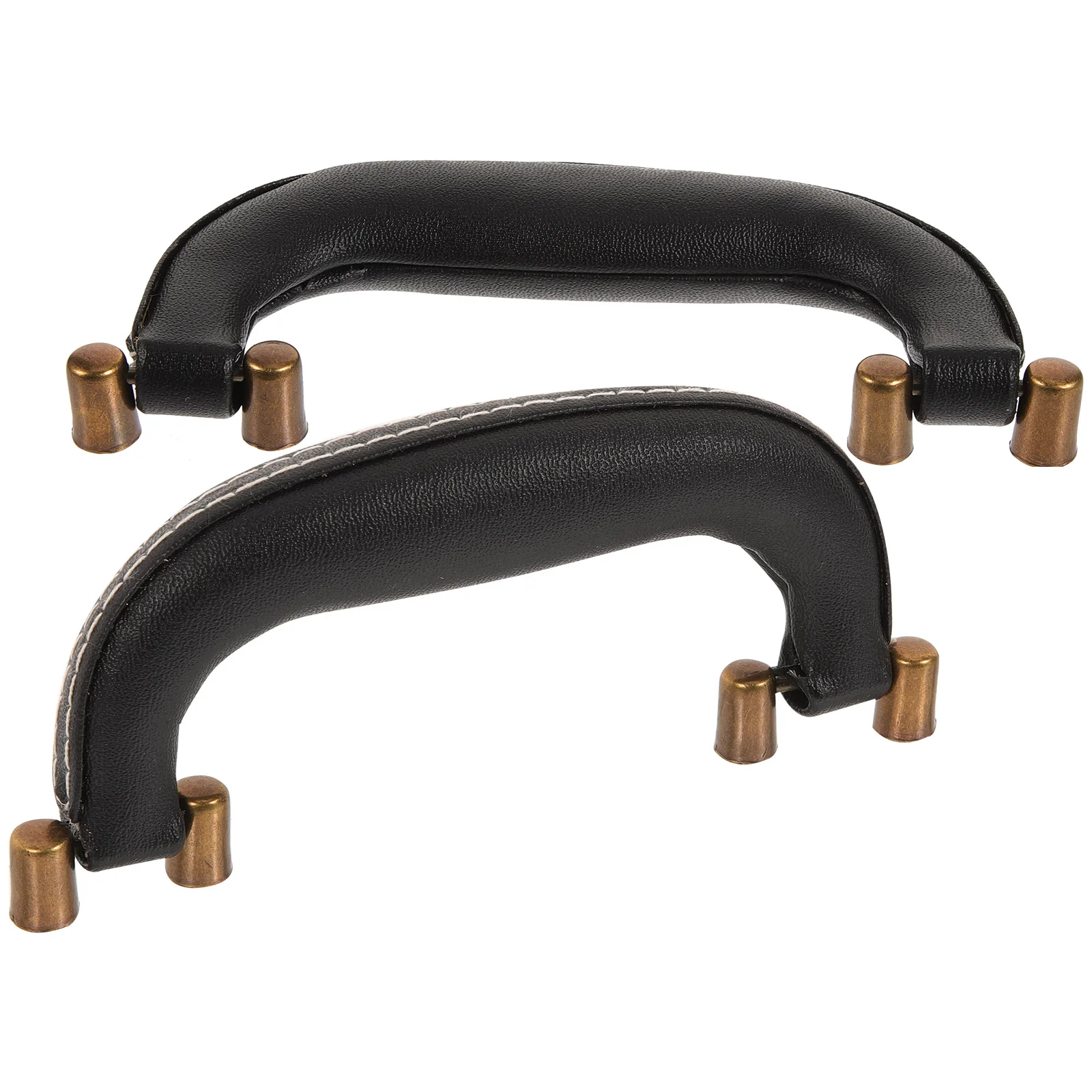 2개 세트 수하물 손잡이 내구성 있는 쉬운 설치 접이식 디자인 여행 가방용 수하물 손잡이