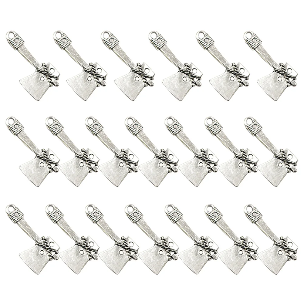 

20 шт., дизайн топора из сплава, подвески, кулон, сделай сам, изготовление ювелирных изделий, ожерелье, браслет, брелок, декор для мобильного телефона, подвеска из сплава, подвеска