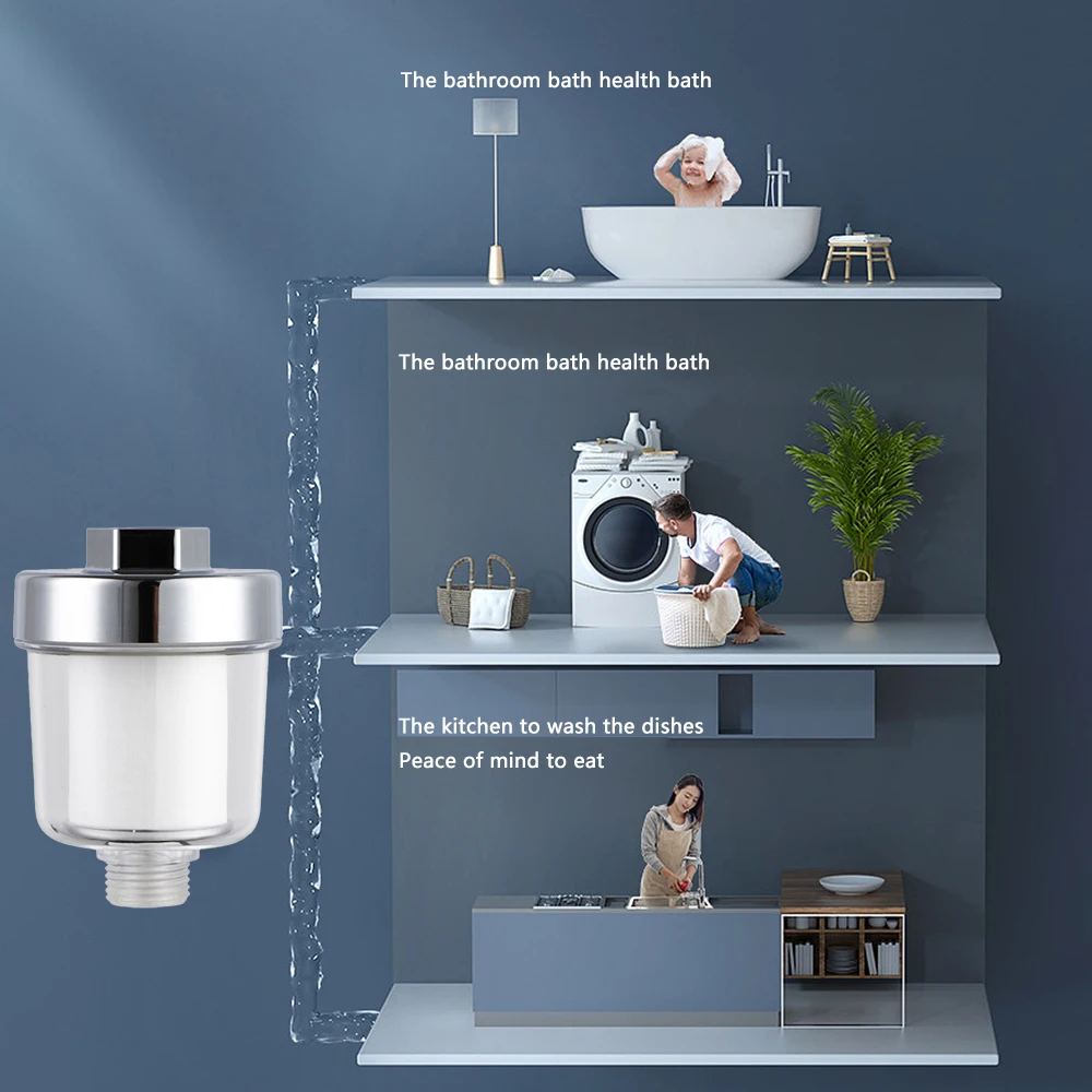 1 cái Bộ lọc Vòi thông dụng bộ lọc cửa thoát nước cho nhà bếp phòng tắm vòi sen 1 cái phụ kiện gia dụng bằng Cotton PP