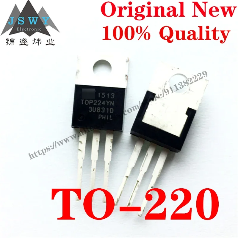 10 PCS TOP223YN TOP224YN TOP243YN TOP244YN TOP246YN TOP247YN Power Management AC/DC Converter IC Chip the for PCB  Free Shipping