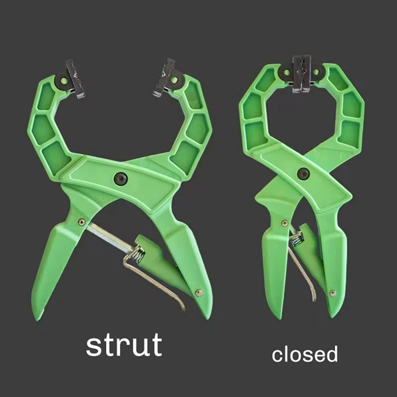 

AC17-Woodworking Spring Clamps Fiberglass Nylon Carpentry Clip Wood Fixing Tools Photo Studio Background Pipe Clamp G Type