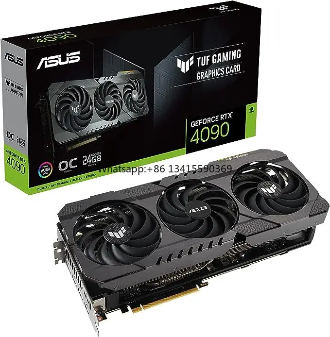 

New A-sus TUF Gaming Geforce RTX 4090 Gaming OC TUF 24GB GDDR6 GPU Video Graphics Card