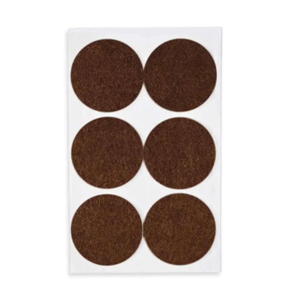 3 sheets Self-Adhesive Felt Furniture Pads Noise Reducing Scratch Prevention for Chairs Tables Sofa Legs