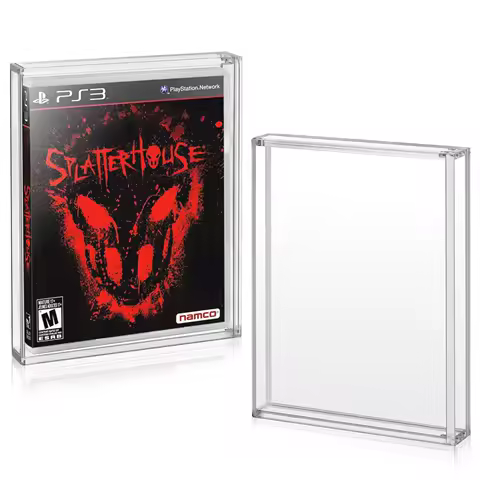 Clear Game Card Cartridge Acrylic Storage Display Case Cart Box Protector for Playstation PS3 PS4 PS5 XBOX ONE