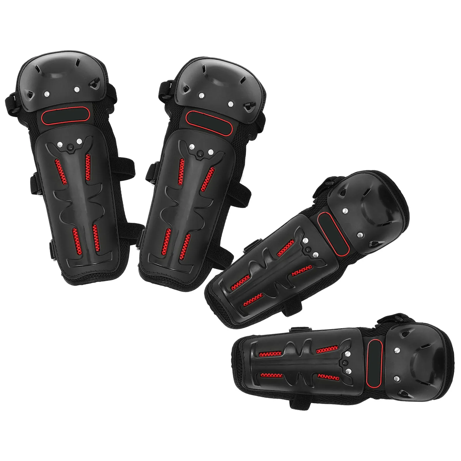 

1 комплект, защитные наколенники, набор толстых противоскользящих защитных приспособлений для езды на мотоцикле, надежная безопасность, комфорт и налокотники для взрослых