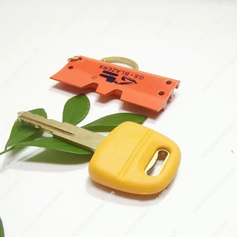 for Komatsu excavator PC60120150200-3456 electric door lock key, pure copper key high-quality accessories 1pcs