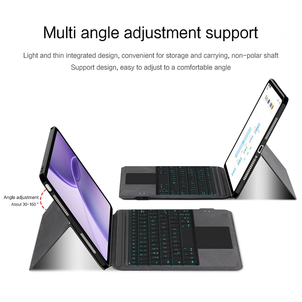 Touchpad Keyboard for OPPO Pad 5 Case 12.1 inch 2026 OPPO Pad 6 Pad5 12.1