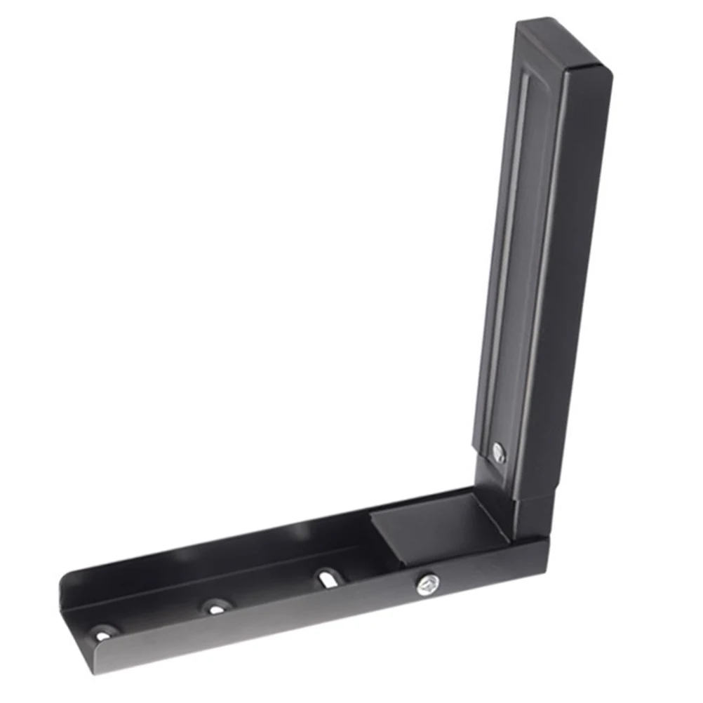 

Microwave Oven Shelf Wall Mounted Steel Retractable Brackets Foldable Stand Support Holder for Kitchen Space Saving Durable