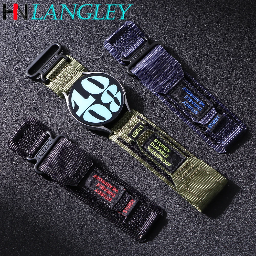 20 مللي متر 22 مللي متر النايلون حزام لهواوي ساعة GT 4 GT4 46 مللي متر الفرقة سوار ل Forerunner 255/265/965 معصمه الرجال الرياضة العالمي الفرقة