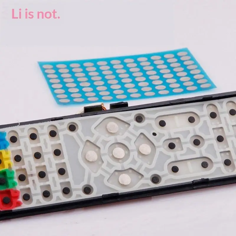 Remote control button conductive tape patch  fast stick silicone contacts improve remote sensitivity perfect home repair