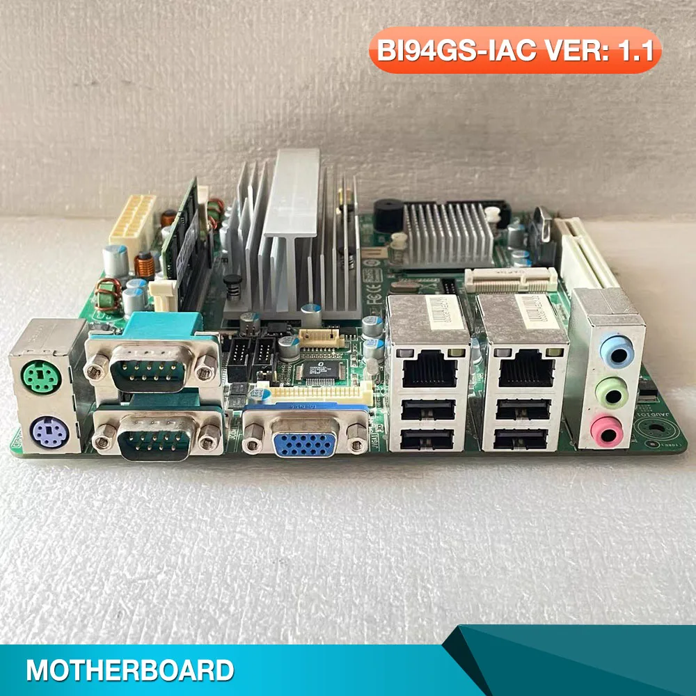 highly reliable BI94GS-IAC VER: 1.1 dual network ports Industrial control computer board