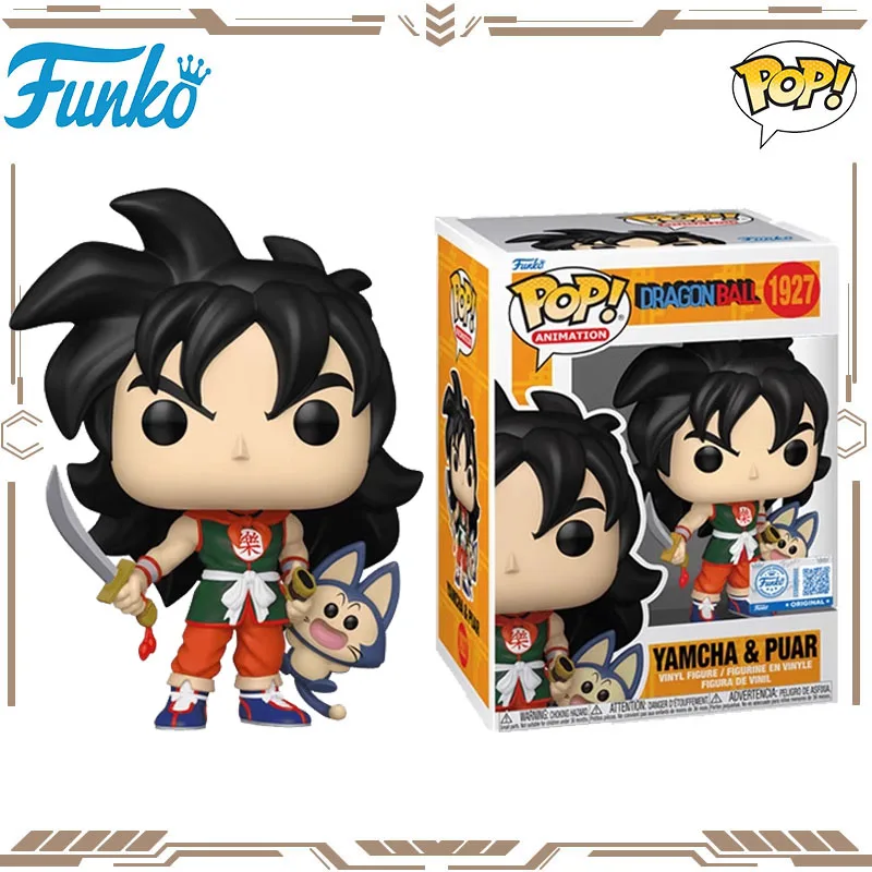 

Funko POP Original Dragon Ball Anime Figure Yamcha Puar 1927 Action Figure Toys for Boys Girls Gift Collectible Model Ornaments
