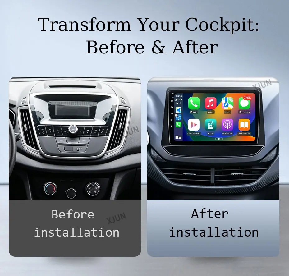 9 inch For Chevrolet Cavalier  2016-2018 Car Radio GPS Navi Wireless CarPlay Android 16 Auto BT DSP WiFi QLED IPS Touch Screen