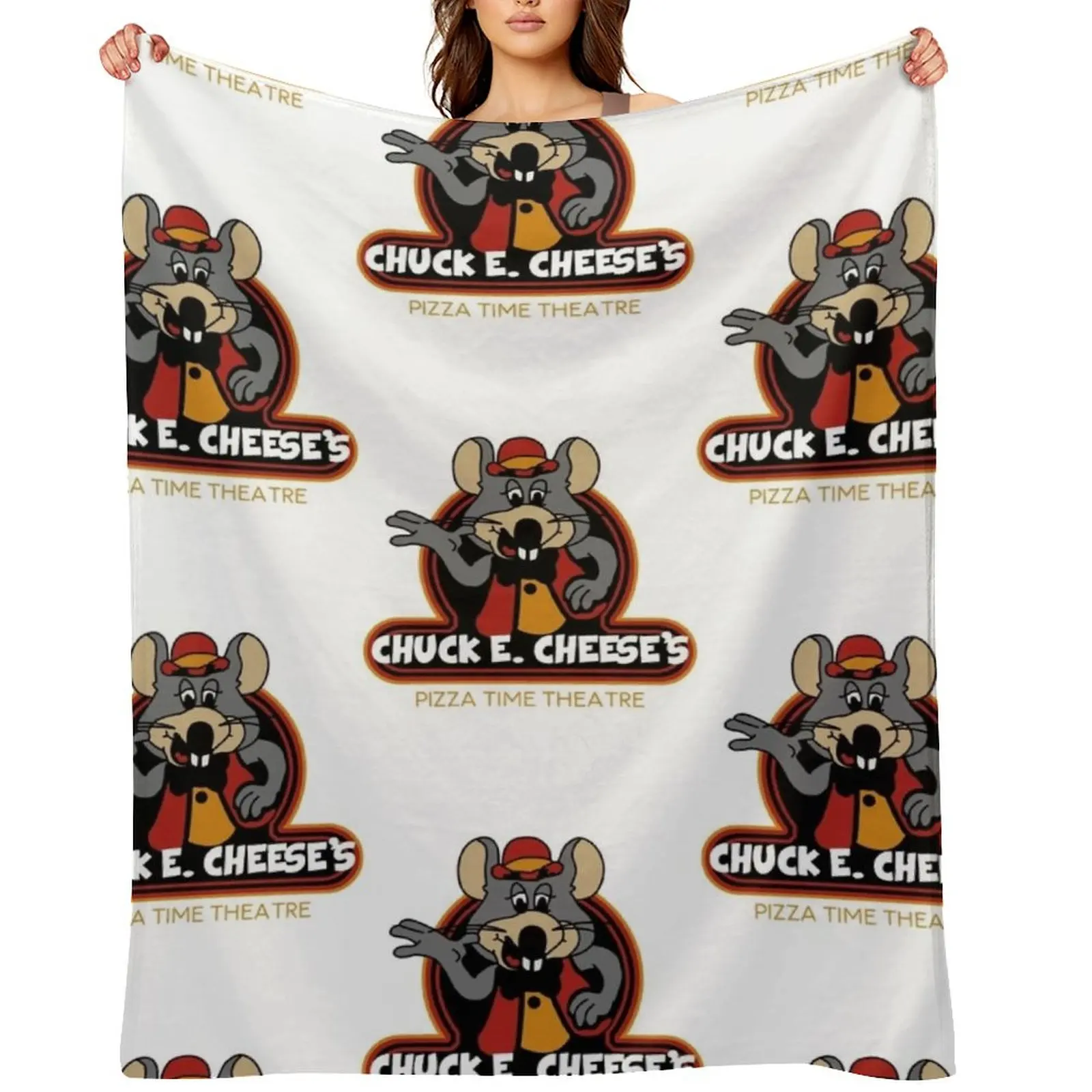 

Chuck E. Cheese_s Throw Blanket For Baby Hair Large cosplay anime Blankets