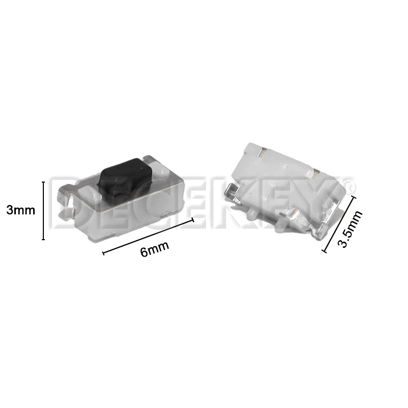 3*6*3.5MM 3*6mm 3X6X3.5 Micro Tactile Tact Keys Buttons SMD Push Side Button Switches