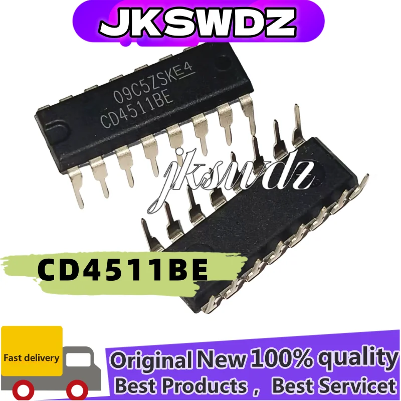 

10PCS 100% NEW CD4511BE CD4511 CD4510BE CD4516BE CD4518BE CD4520BE CD4521BE CD4538BE CD4543BE CD4584BE CD4518 CD4541BE DIP-16