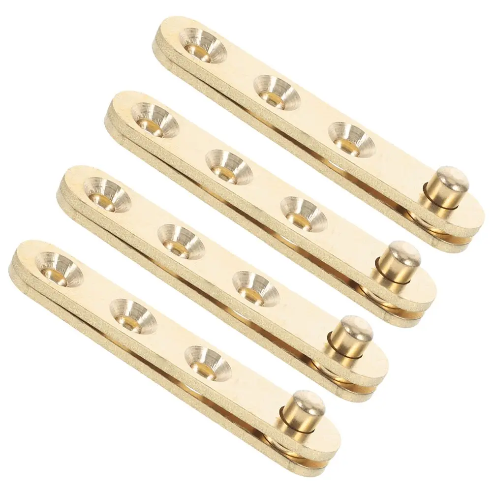 

8 Pcs Door Hinge Self Closing Pivot Kitchen Cabinet Hinges Lateral Furniture Universal Ming and Qing