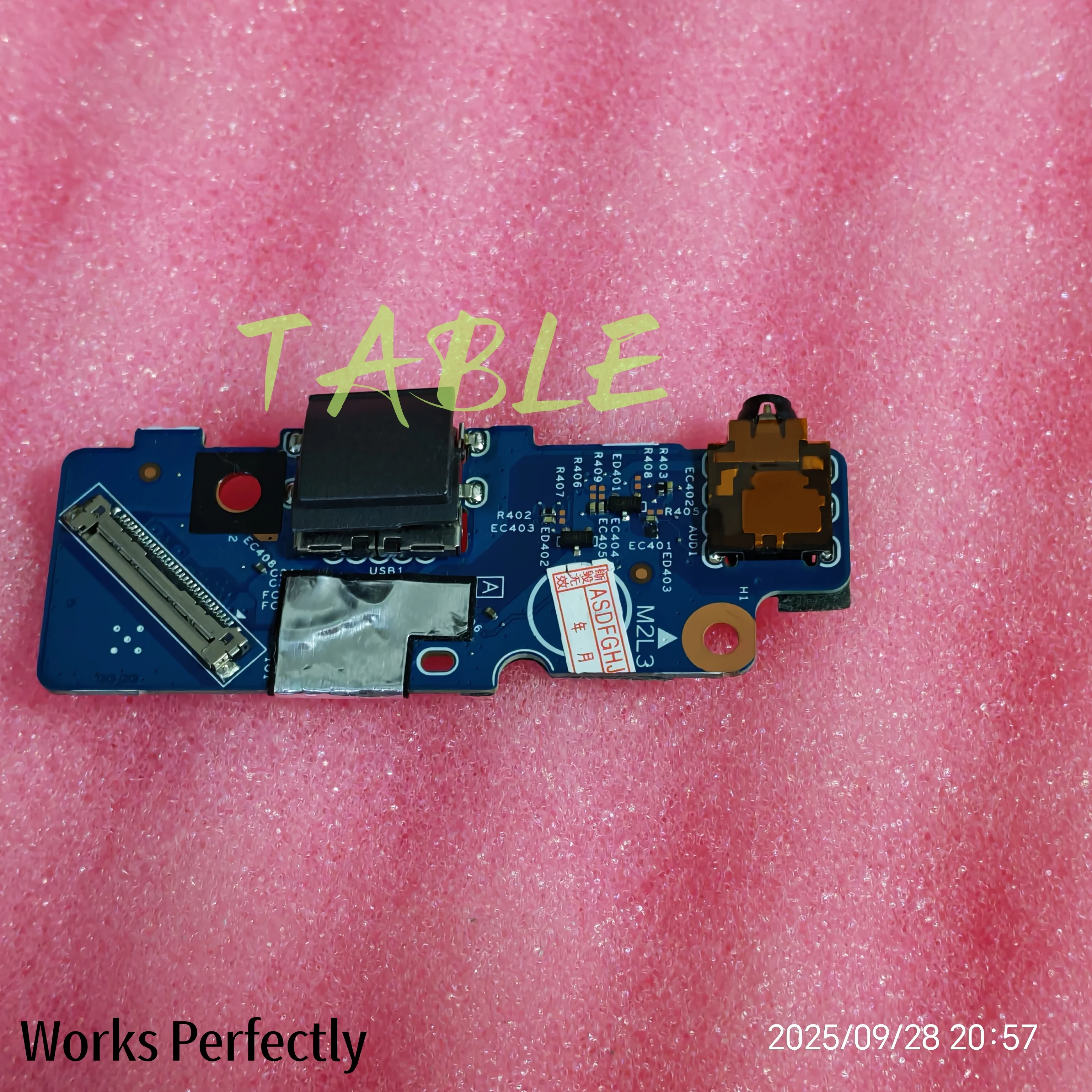 FOR Dell Inspiron 5310 V5310 19B74-1 CN-0WTKP3 0WTKP3 WTKP3 USB Switch Board