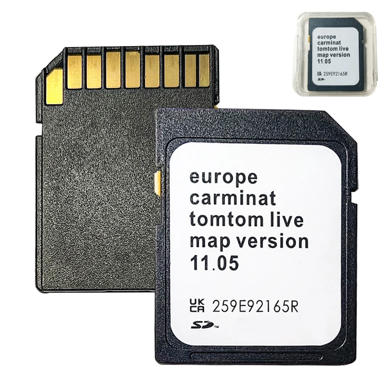 Latest version 2023 V11.05 for Renault CARMINAT LIVE Navigation SD Card Sat Nav Maps