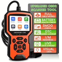 Professional Code Reader Diagnostic Tool Live Data OBD2 Mechanic Scanner Check Engine Light with Reset OBDII/EOBD ScannerTool