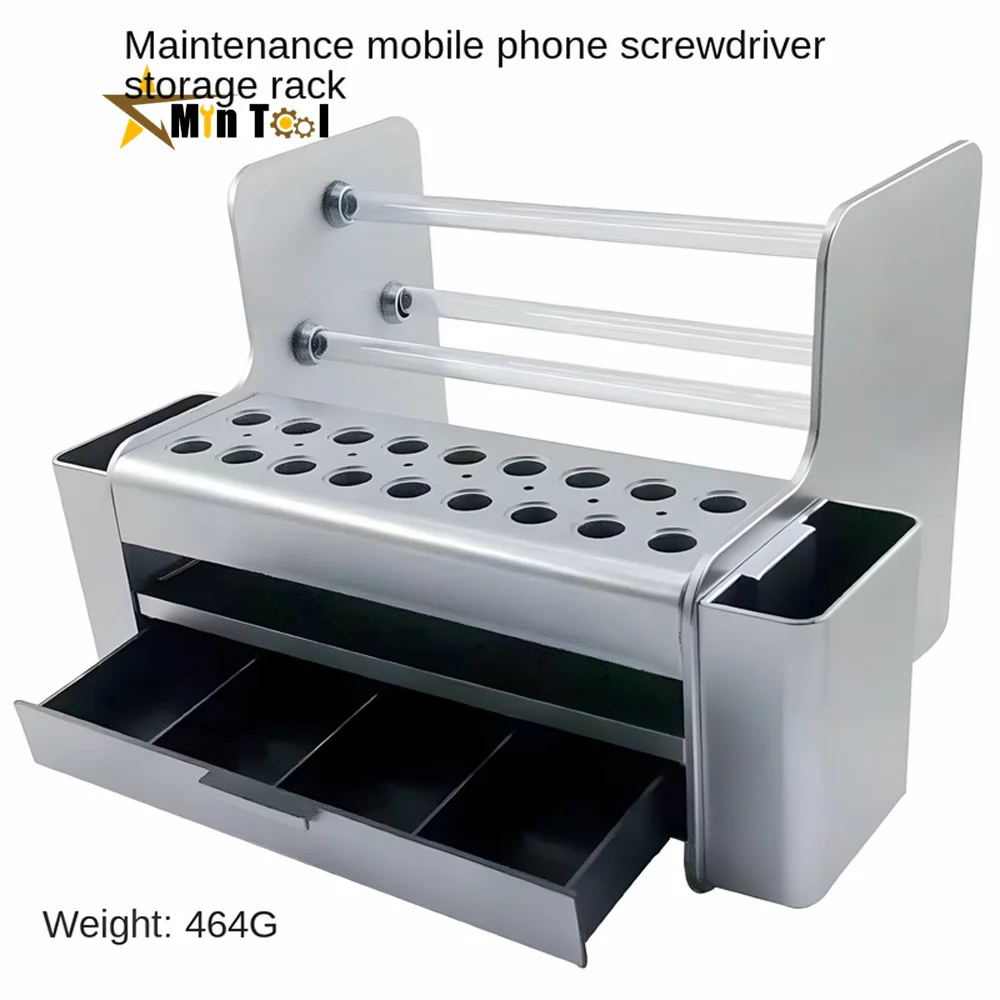 Sorting Parts Storage Box Screwdriver Mobile Phone Maintenance Desktop Rack Box Electronic Maintenance Cabinet Tool