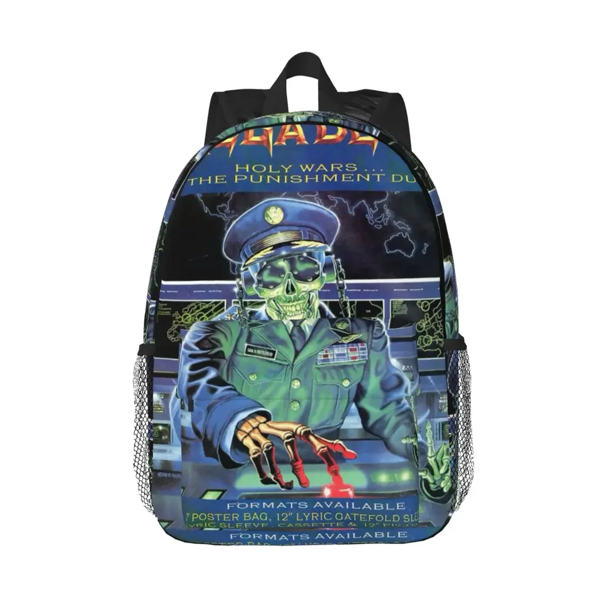 

M-Megadeth-S Rock Band Dave Mustaine Backpack Hot Sale Daypack Boys Girls BookBag Shoulder Bags for Men Women Kids School Bag