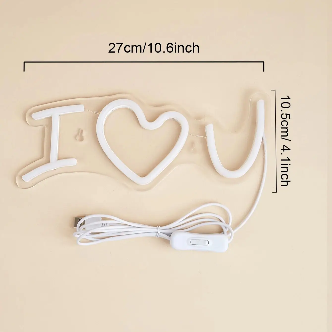 تشي باي LED النيون أنا أحبك USB بالطاقة النيون علامات ضوء الليل ثلاثية الأبعاد جدار الفن غرفة نوم غرفة المعيشة مصباح ديكور علامات