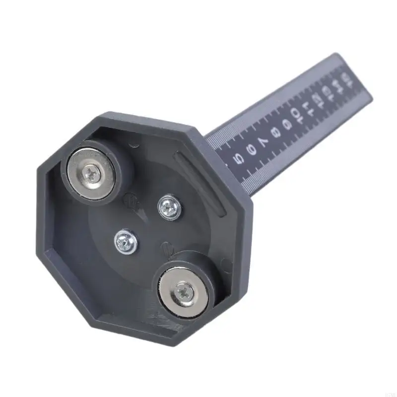 37ME Adjustable Ruler for Flooring Project Aluminum Alloy with Precise Height Control