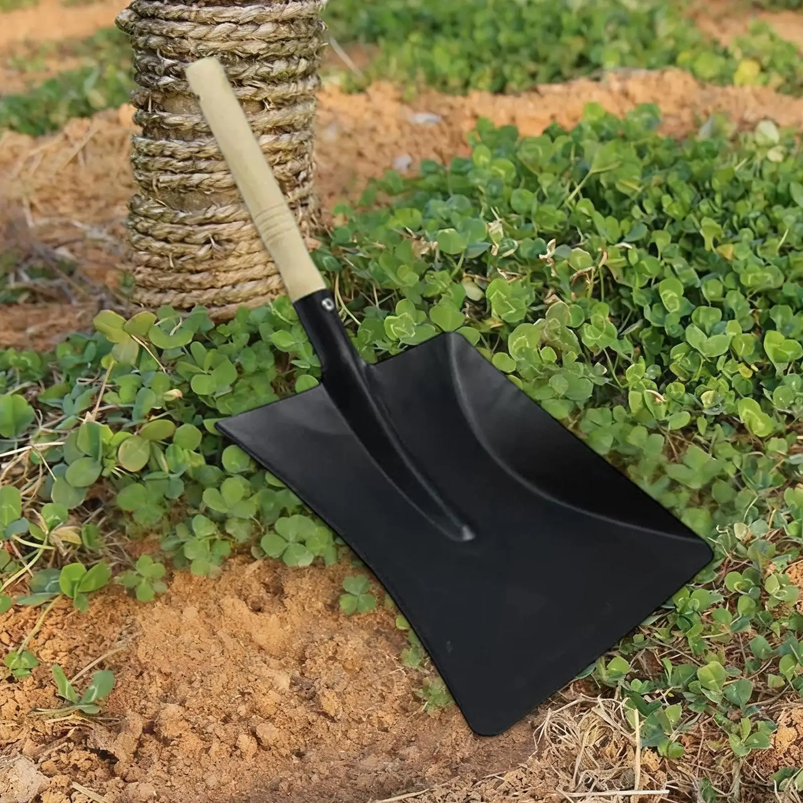 Garden Shovel Iorn Digging Trench Survival Garden Small Fireplace Ash Shovel