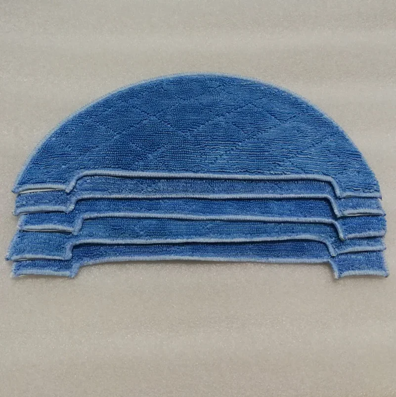 Bộ 5 Vệ Sinh Miếng Lót Vệ Sinh Lau Vải Cho ILife V8s V80 X800 ILife A9s X750 X787 X785 Robot Máy Hút Chân Không bụi Phần Phụ Kiện