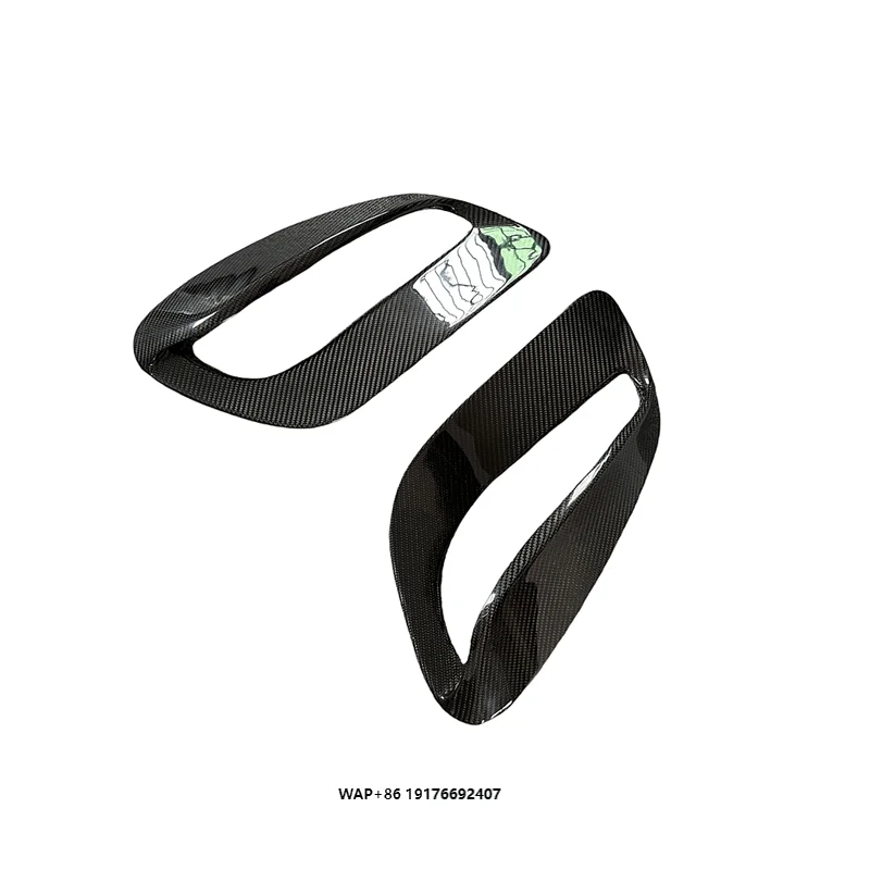 

Новые сухие карбоновые детали из препрега: боковые воздухозаборники для обвеса Porsche 911 992 Turbo S (тип бампера)