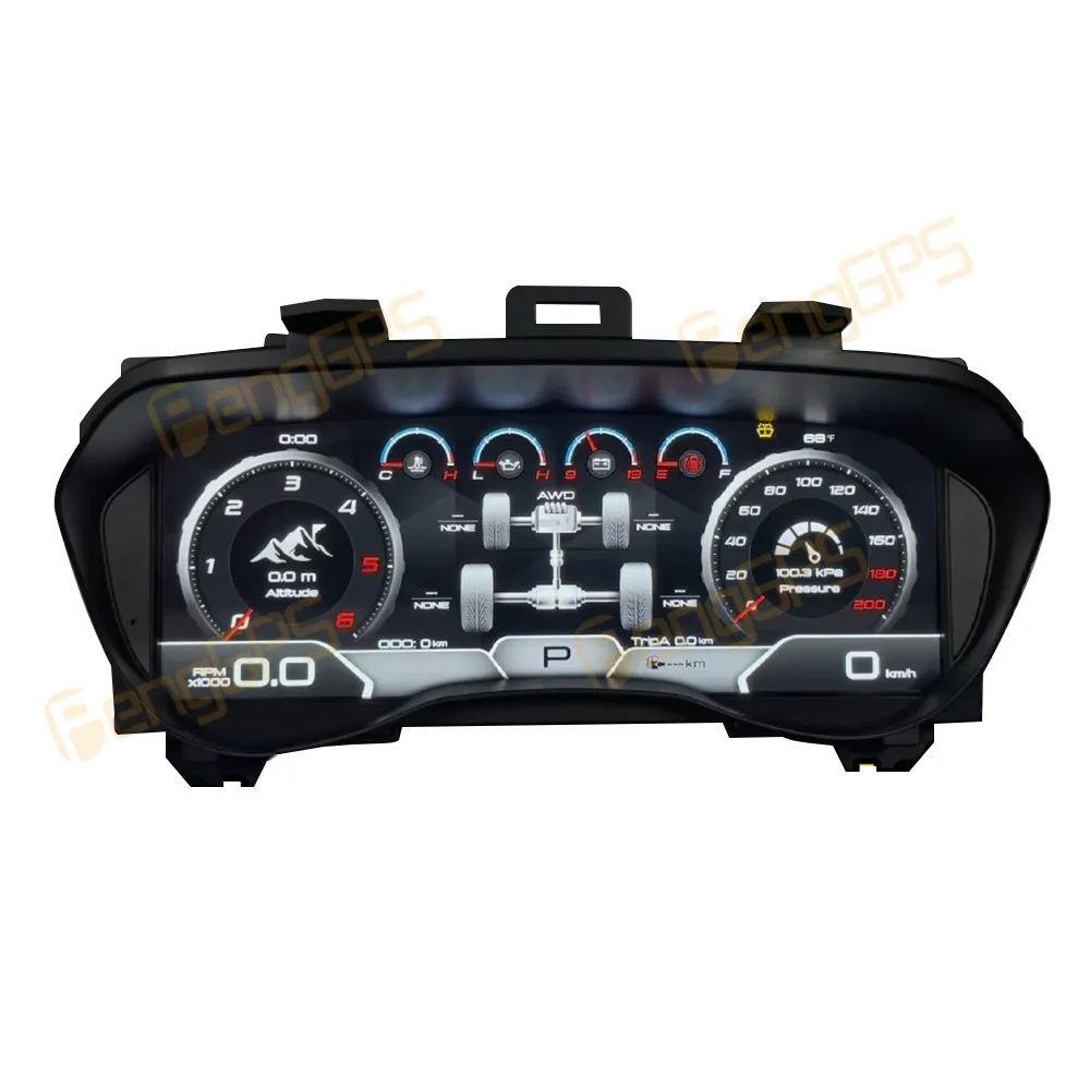 

12.3" Digital Cluster Odometer Screen For Ford EverestRanger T7 T8 2016-2021 LCD Instrument Panel Virtual Cockpit Speed Meter