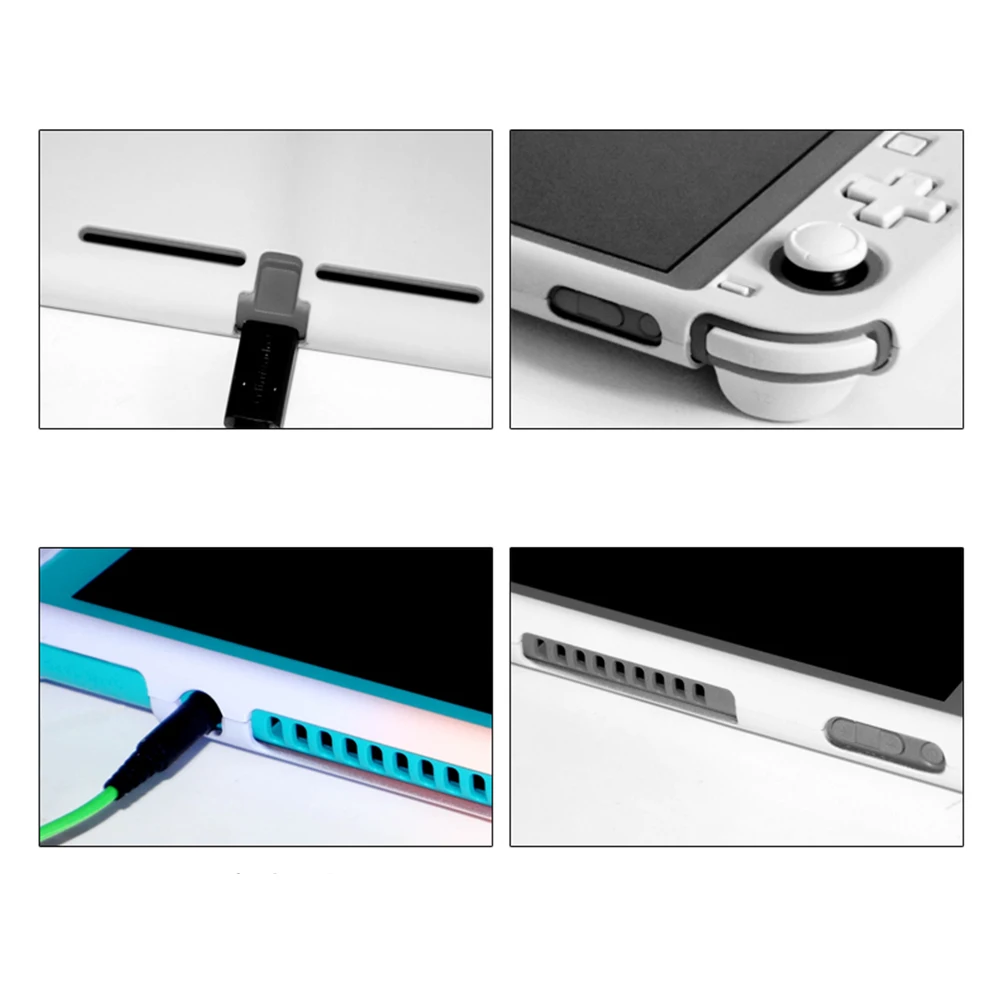 غلاف واقي ممتص للصدمات ، جراب كامل الدرجة ، متوافق مع مفتاح نيتندوا لايت ، كمبيوتر صلب ، مضاد للخدش