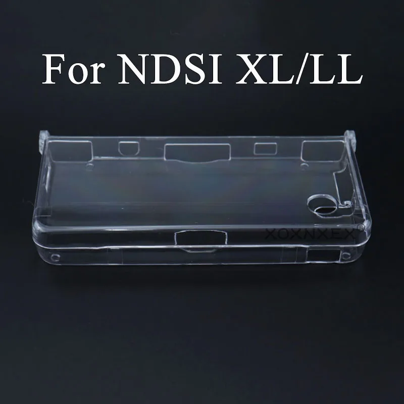 حافظة كريستال شفافة غطاء صلب شفاف لهاتف نينتندو DSL NDS Lite NDSL لوحدة التحكم DSi NDSi XL LL NDSXL