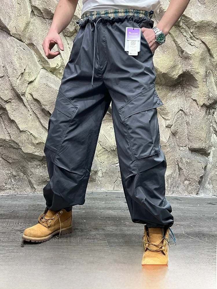 

Легкие водонепроницаемые брюки для уличной пары, походная горная серия, рабочая одежда, сложенные брюки для десантков, модные прямые брюки...