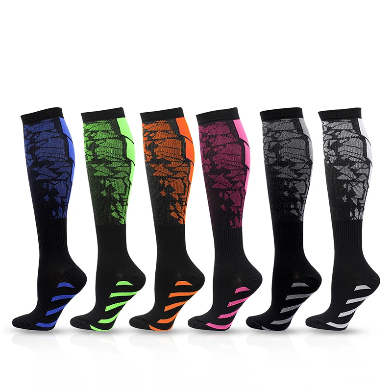 

New Compression Socks Graduated Crossfit Training Running Recovery Cycling Travel Socks Outdoor Men Women Running Sports Socks