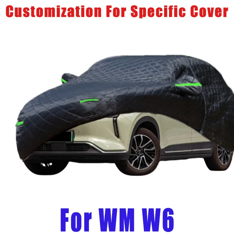 

For WM W6 Hail prevention cover auto rain protection, scratch protection, paint peeling protection, car Snow prevention