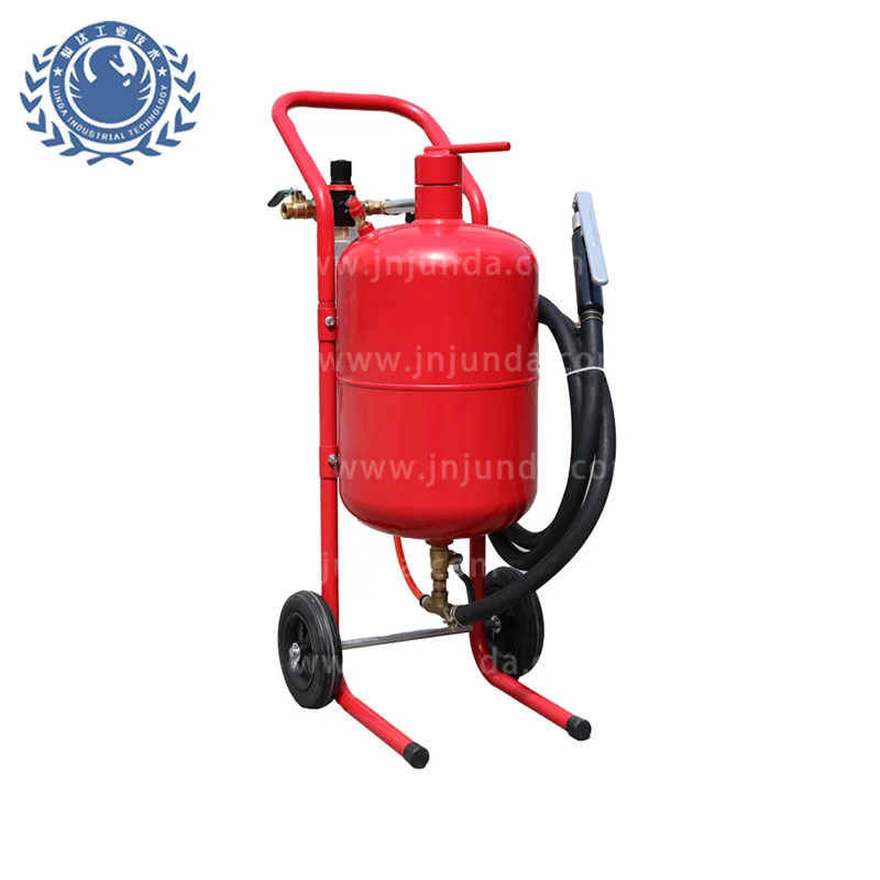 High-Pressure Sandblasting Pot for Car Paint & Rust Removal, Wheel Polishing Machine