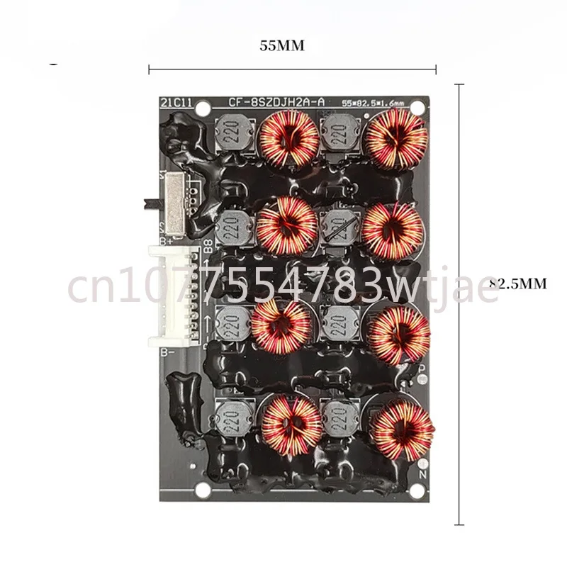 

8-series ternary iron lithium active balancer lithium battery energy transfer differential pressure balancing repair device