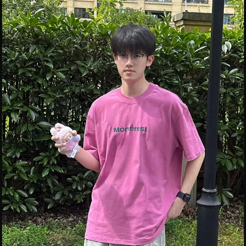 

Monterest Men's Outdoor Anti-Bacterial Quick Dry T-Shirt 7A Technology Moisture Wicking Loose Fit Round Neck Hiking Camping