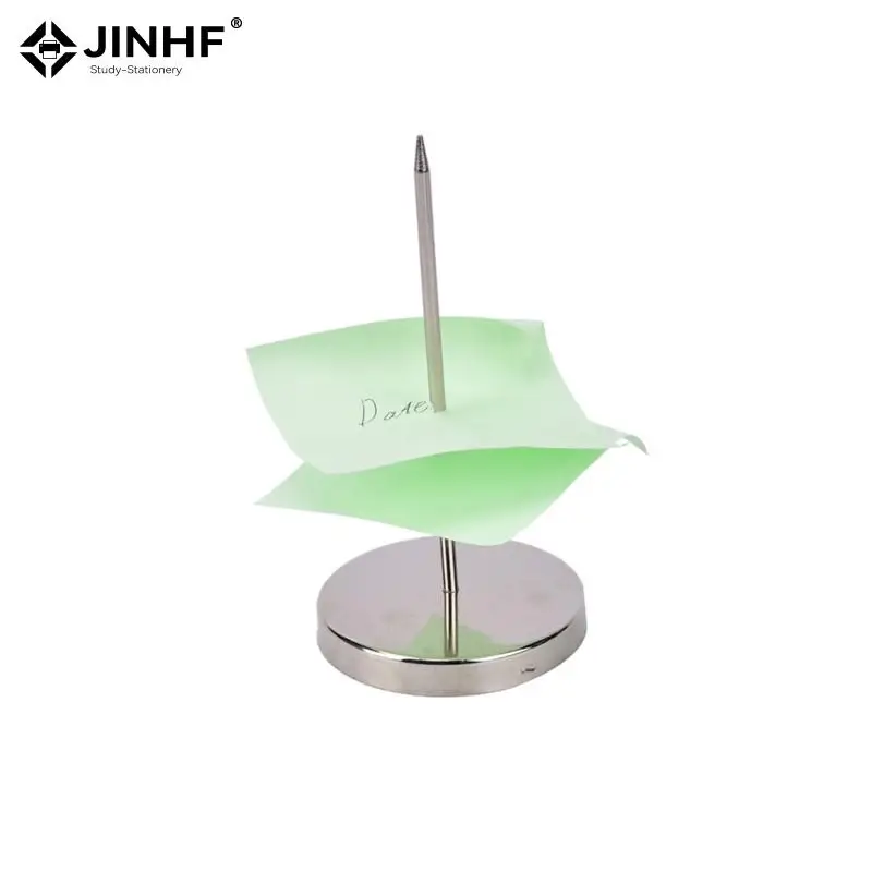 1pcs Stainless Steel Straight Rod Paper Memo Holder Bill Fork Fork For Receipt Receipt Note Spike Stick