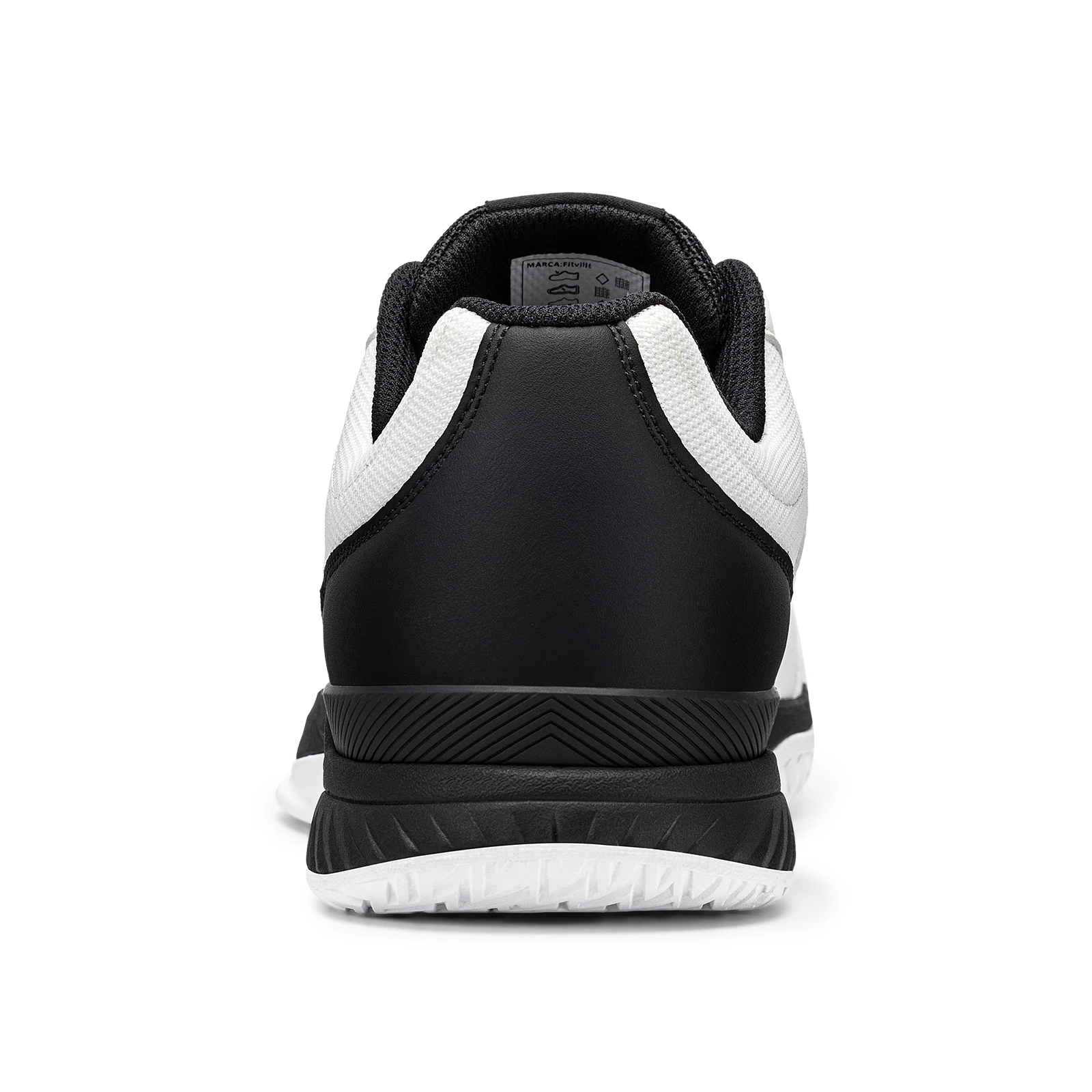 Fitville Pickleball Shoes Extra Wide Table Tennis Shoes for Men Casual Sneakers Hard Court Comfortable Cushioning Baseball Shoe view 3