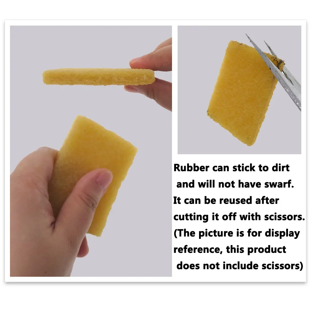 Sandpaper Eraser Eraser Glue Eraser Longboard Cleaning Residual Eraser Rubberblock 1 Pc 70*50*10mm Cleaning Eraser