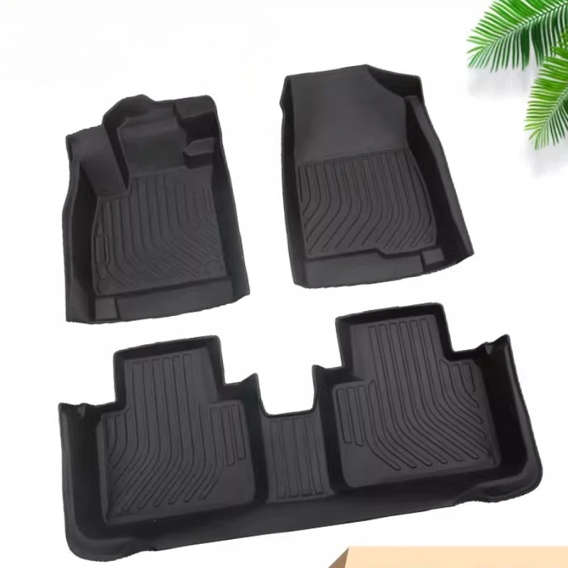 Custom 4pcs Car Carpet Mat Car Accessories 3D 5D TPE Car Floor Mats for FORD Explorer 2011-2026 6 Seat 7 Seat Conversion Tpe