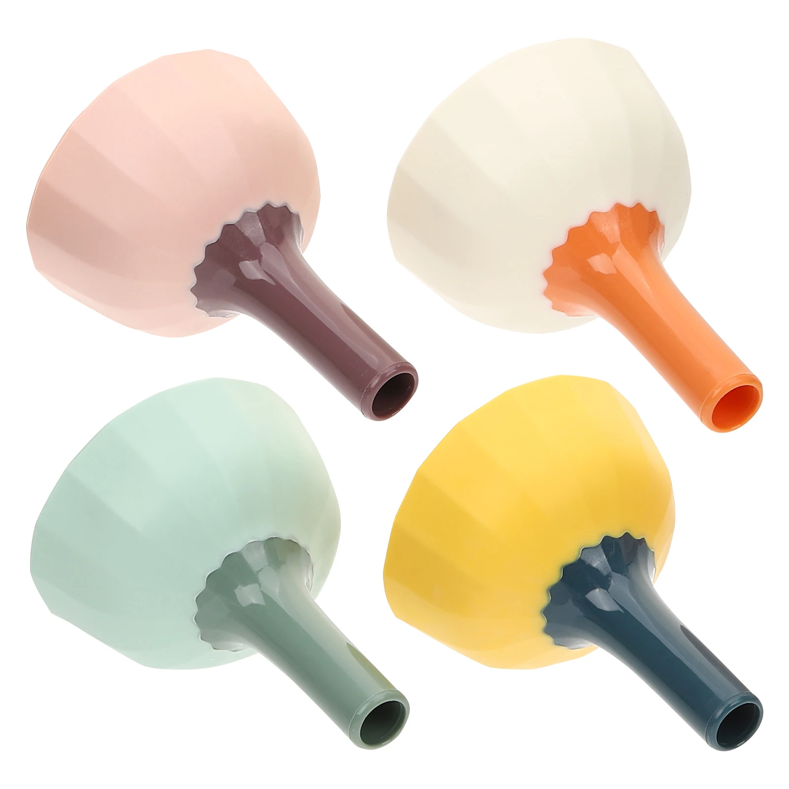 

4 Pcs Mini Kitchen Funnel Plastic Oil Gadgets Portable Bottle Filling Liquid Food Dry Ingredients Jam Juice Soy Sauce