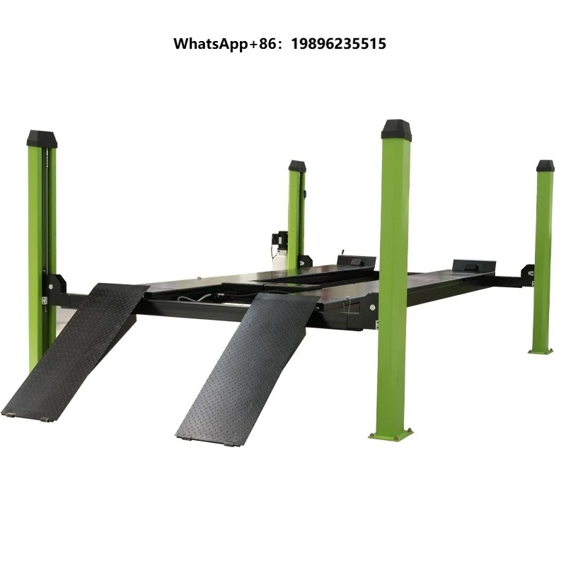 2024  New Tilt Car Lift Automatic Ramp Hydraulic Jack Automatic Wheel Alignment Lift Car Lift 3.5T4.0T5.0T