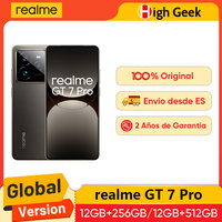 Global Version realme GT 7 Pro 5G Smartphone Snapdragon 8 Elite AI Ultra-clear Snap Camera RealWorld Eco² Display 6500mAh NFC