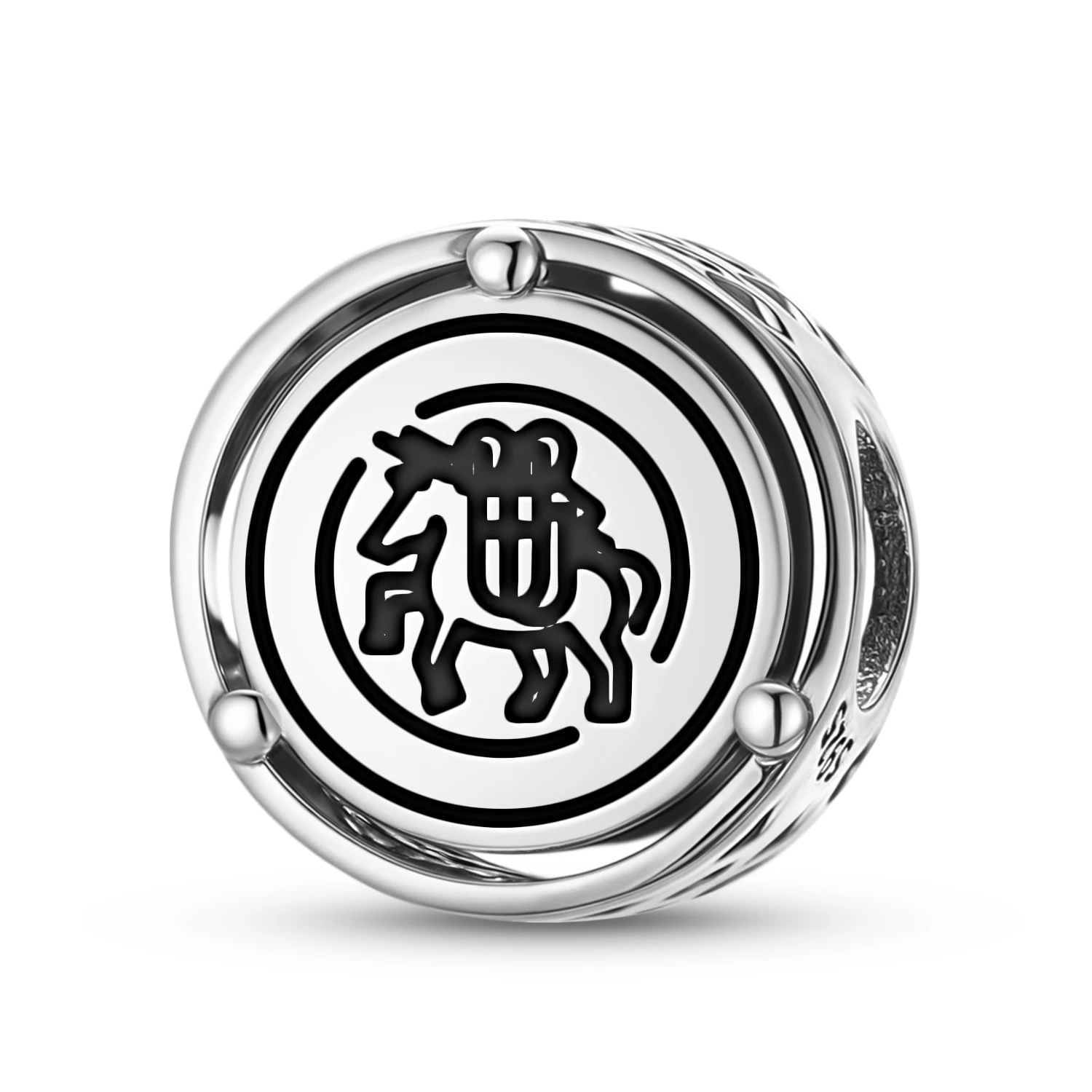 

925 Sterling Silver Templar Knight Templar Seal Charm Fit Original Bracelet Diy Jewelry Accessories Family Bead